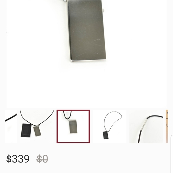 Hermes Symbole pendant and necklace - Picture 2 of 8